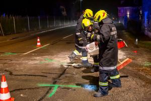Drei Verletzte bei Kollision von zwei Fahrzeugen in Imbach
