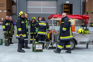 Brand im Gewerbegebiet Theiss