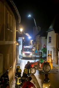 Massiver Feuerwehreinsatz nach Hagelunwetter über Rossatz