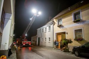 Massiver Feuerwehreinsatz nach Hagelunwetter über Rossatz