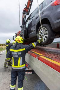 Frontalzusammenstoß zweier Pkw auf der L76 bei Reittern