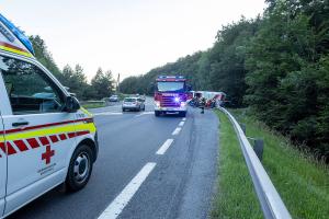 Alarmierung zu einem Fahrzeugbrand - defekte Kupplung