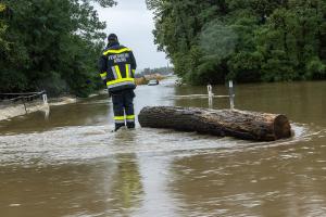 Hochwasser und Unwetter im Raum Krems